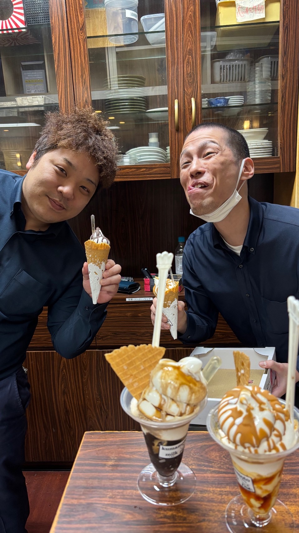 スタッフのひとコマ